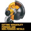DEWALT DW872 15 Amp 14 in. (355 mm) Multi-Cutter Saw