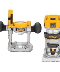 DEWALT DWP611PK 7 Amp Corded 1-1/4 Horsepower Compact Router with Plunge Base and Bag