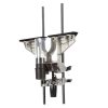 Bosch 12 Amp 2-1/4 HP Plunge and Fixed Base Corded Router Kit with Bonus Guide, Dust Extraction Hood and Adapter Bosch 12 Amp 2-1/4 HP Plunge and Fixed Base Corded Router Kit with Bonus Guide, Dust Extraction Hood and Adapter