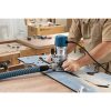 Bosch 12 Amp 2-1/4 HP Plunge and Fixed Base Corded Router Kit with Bonus Guide, Dust Extraction Hood and Adapter Bosch 12 Amp 2-1/4 HP Plunge and Fixed Base Corded Router Kit with Bonus Guide, Dust Extraction Hood and Adapter