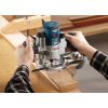 Bosch 12 Amp 2-1/4 HP Plunge and Fixed Base Corded Router Kit with Bonus Guide, Dust Extraction Hood and Adapter Bosch 12 Amp 2-1/4 HP Plunge and Fixed Base Corded Router Kit with Bonus Guide, Dust Extraction Hood and Adapter