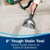 BISSELL Big Green Professional Carpet Cleaner with XL DirtLifter PowerBrush, 9-inch Long Reach Hose, 6-inch Tough Stain Tool, Includes BISSELL PRO MAX Formula with Stain Protect Technology