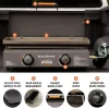 Blackstone Adventure Ready 2-Burner 22" Propane Griddle with Hard Cover in Smokey Mountain, Grey Blackstone Adventure Ready 2-Burner 22" Propane Griddle with Hard Cover in Smokey Mountain, Grey