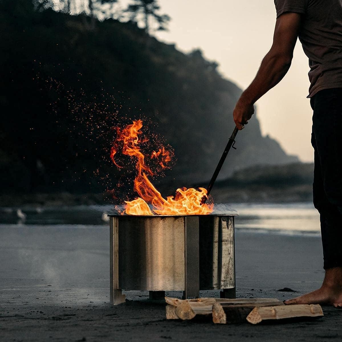 Breeo Smokeless Fire Pit (X Series 19, Stainless Steel) 22.1 inch Smokeless Firepit for Outside 47 Pounds Ideal for Families Compatible with Wide Range of Breeo Accessories13 Breeo Smokeless Fire Pit (X Series 19, Stainless Steel) | 22.1 inch Smokeless Firepit for Outside | 47 Pounds | Ideal for Families Compatible with Wide Range of Breeo Accessories