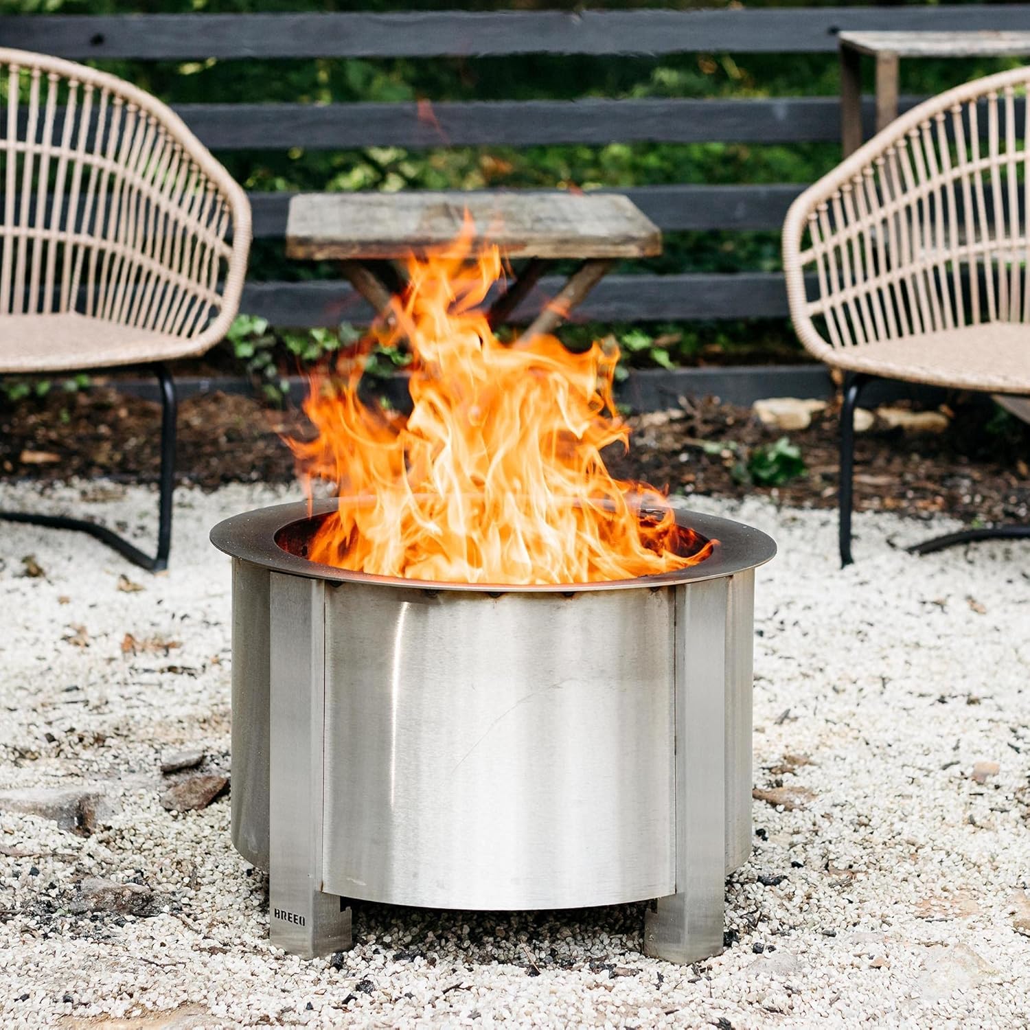 Breeo Smokeless Fire Pit (X Series 19, Stainless Steel) 22.1 inch Smokeless Firepit for Outside 47 Pounds Ideal for Families Compatible with Wide Range of Breeo Accessories6 Breeo Smokeless Fire Pit (X Series 19, Stainless Steel) | 22.1 inch Smokeless Firepit for Outside | 47 Pounds | Ideal for Families Compatible with Wide Range of Breeo Accessories