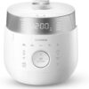 CUCKOO 6-Cup Uncooked / 12-Cup Cooked Induction Heating Twin Pressure Rice Cooker, 16 Menu Modes, Multi-Language Voice Guide, Versatile Grain Multi-Cooker & Pressure Cooker (CRP-LHTR0609FW)