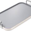 Caraway Double Burner Griddle - 19x12” Griddle Pan - Non-Stick Ceramic Coated - Non Toxic, PTFE & PFOA Free - Oven Safe & Compatible with All Stovetops - Cream