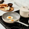Caraway Nonstick Ceramic Frying Pan (2.7 qt, 10.5") - Non Toxic, PTFE & PFOA Free - Oven Safe & Compatible with All Stovetops (Gas, Electric & Induction) - Cream Caraway Nonstick Ceramic Frying Pan (2.7 qt, 10.5") - Non Toxic, PTFE & PFOA Free - Oven Safe & Compatible with All Stovetops (Gas, Electric & Induction) - Cream