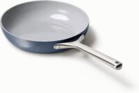 Caraway Nonstick Ceramic Frying Pan (2.7 qt, 10.5") - Non Toxic, PTFE & PFOA Free - Oven Safe & Compatible with All Stovetops (Gas, Electric & Induction) - Navy