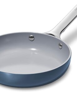 Caraway Nonstick Ceramic Mini Fry Pan (1.05 qt, 8") - Non Toxic, PTFE & PFOA Free - Oven Safe & Compatible with All Stovetops (Gas, Electric & Induction) - Navy