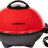 Cuisinart Indoor/Outdoor Electric Grill, 2-in-1 Portable BBQ with Nonstick Cooking Surface, Electric Grill Outdoor with Adjustable Heat, Stand/Tabletop Options for Cookouts, Barbecues, Small Spaces