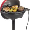 Cuisinart Indoor/Outdoor Electric Grill, 2-in-1 Portable BBQ with Nonstick Cooking Surface, Electric Grill Outdoor with Adjustable Heat, Stand/Tabletop Options for Cookouts, Barbecues, Small Spaces