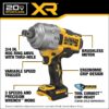 DEWALT 20V MAX XR 3/4 Inch Cordless Impact Wrench with Hog Ring Anvil, Bare Tool Only (DCF964B)