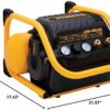 DEWALT Air Compressor for Trim, 200-PSI Max, Quiet Operation (DWFP55130)