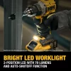 DEWALT DCD801QQ2 20V XR Lithium-Ion Cordless Brushless 1/2 in. Drill/Driver Kit with (2) 4.0 Ah Batteries and Charger