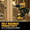 DEWALT DCD801QQ2 20V XR Lithium-Ion Cordless Brushless 1/2 in. Drill/Driver Kit with (2) 4.0 Ah Batteries and Charger
