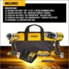 DEWALT DCK251E1QQ1 20V XR Lithium-Ion Cordless 2-Tool Combo Kit with 4.0 Ah and 1.7 Ah Batteries and Charger