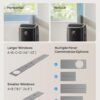 Dreo Portable Air Conditioners, 10,000 BTU Air Conditioner for Bedroom with Drainage-free Cooling, 45dB Quiet, APP/Voice/Remote, 24h Timer with Fan & Dehumidifier, Smart AC Unit for Room Indoors