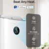Dreo Portable Air Conditioners, 8000 BTU ASHRAE (5000 BTU DOE) Smart AC Unit for Bedroom with Drainage-free Cooling, 45dB Quiet, APP/Voice/Remote, Portable AC for Room Indoors, AC318S