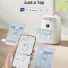 Dreo Portable Air Conditioners, 8000 BTU ASHRAE (5000 BTU DOE) Smart AC Unit for Bedroom with Drainage-free Cooling, 45dB Quiet, APP/Voice/Remote, Portable AC for Room Indoors, AC318S
