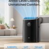 Dreo Portable Air Conditioners, 8,000 BTU Air Conditioner for Bedroom with Drainage-free Cooling, 45dB Quiet, APP/Voice/Remote, 24h Timer with Fan & Dehumidifier, Smart AC Unit for Room Indoors