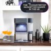 GE Profile Opal 2.0 with 0.75 Gallon Tank, Chewable Crunchable Countertop Nugget Ice Maker, Scoop included, 38 lbs in 24 hours, Pellet Ice Machine with WiFi & Smart Connected, Black Stainless Steel