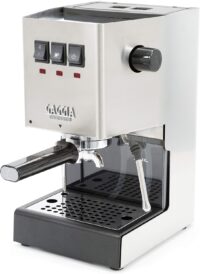 Gaggia RI9380/46 Classic E24 Espresso Machine, Brushed Stainless Steel