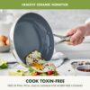 GreenPan Valencia Pro Stainless Steel 10 Piece Cookware Pots and Pans Set, Induction Suitable Mirrored Tri-Ply, Ceramic Nonstick PFAS-Free PFOA-Free Coating, Multi Clad, Dishwasher Oven & Broiler Safe