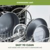 GreenPan Valencia Pro Stainless Steel 10 Piece Cookware Pots and Pans Set, Induction Suitable Mirrored Tri-Ply, Ceramic Nonstick PFAS-Free PFOA-Free Coating, Multi Clad, Dishwasher Oven & Broiler Safe