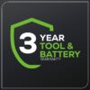 Greenworks 40V 20" Twin Blade Mower, 4.0Ah + 2.0Ah Battery