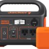 Jackery Portable Power Station Explorer 300 and 102W Fast Charger, 293Wh Backup Lithium Battery, Solar Generator for Outdoors Camping Travel Hunting Blackout (Solar Panel Optional)
