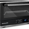 KitchenAid Digital Countertop Oven with Air Fry & Pizza Stone, KCO128BM, Black Matte