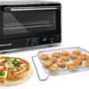 KitchenAid Digital Countertop Oven with Air Fry & Pizza Stone, KCO128CU, Contour Silver