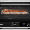 KitchenAid Digital Countertop Oven with Air Fry & Pizza Stone, KCO128CU, Contour Silver