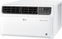 LG 6,000 BTU Dual Inverter Smart Window Air Conditioner, 115V, Cools 250 Sq. Ft., Ultra Quiet Operation, Up to 35% More Energy Savings, ENERGY STAR®, works with LG ThinQ, Amazon Alexa and Hey Google