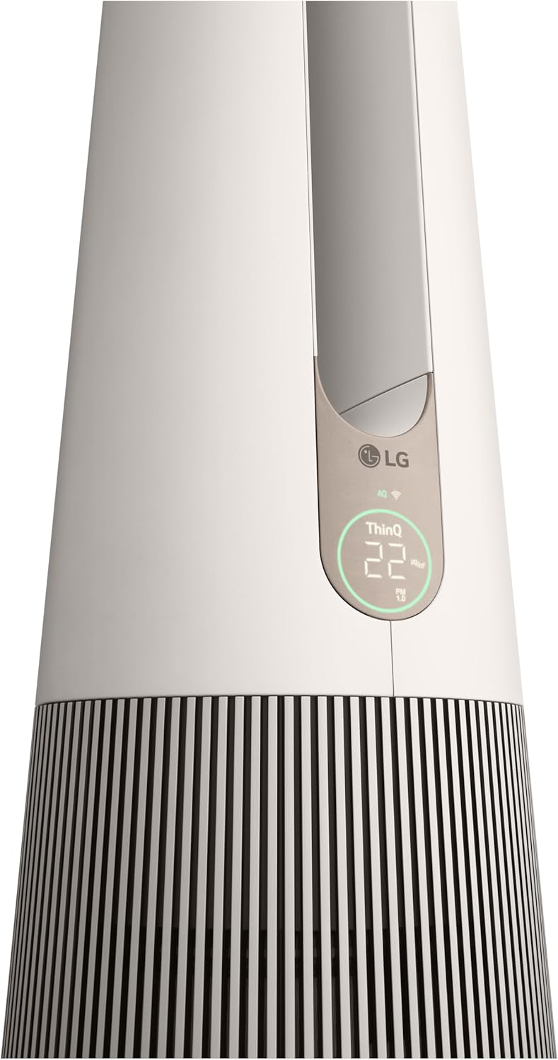 LG PuriCare AeroTower Air Purifier Fan for Home, Large and Small Room, Bedroom, with True HEPA Filter, Multiple Airflow Options, WiFi, Air Quality Monitor, Low Noise, NanoFiber29 LG PuriCare AeroTower Air Purifier Fan for Home, Large and Small Room, Bedroom, with True HEPA Filter, Multiple Airflow Options, WiFi, Air Quality Monitor, Low Noise, NanoFiber