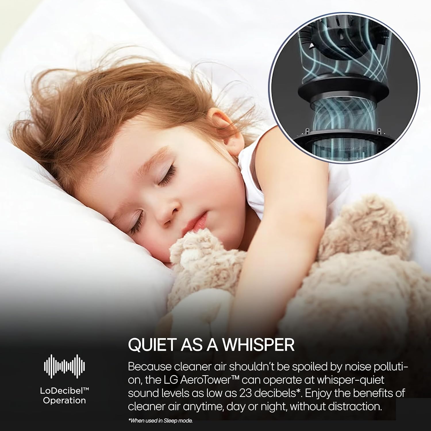 LG PuriCare AeroTower Air Purifier Fan for Home, Large and Small Room, Bedroom, with True HEPA Filter, Multiple Airflow Options, WiFi, Air Quality Monitor, Low Noise, NanoFiber90 LG PuriCare AeroTower Air Purifier Fan for Home, Large and Small Room, Bedroom, with True HEPA Filter, Multiple Airflow Options, WiFi, Air Quality Monitor, Low Noise, NanoFiber