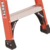 Louisville Ladder 10-Foot Fiberglass Step Ladder, 375-Pound Load Capacity, Type IAA, FS1410HD