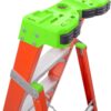 Louisville Ladder 10-foot Fiberglass Cross Step Ladder, 300-Pound Load Capacity, Type IA, FXS1510 Louisville Ladder 10-foot Fiberglass Cross Step Ladder, 300-Pound Load Capacity, Type IA, FXS1510
