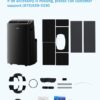 Midea Duo 12,000 BTU (10,000 BTU SACC) High Efficiency Inverter, Ultra Quiet Portable Air Conditioner, Cools up to 450 Sq. Ft., Compatible with Alexa/Google Assistant, Includes Remote