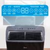 Midea Duo 12,000 BTU (10,000 BTU SACC) High Efficiency Inverter, Ultra Quiet Portable Air Conditioner, Cools up to 450 Sq. Ft., Compatible with Alexa/Google Assistant, Includes Remote