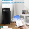 Midea Duo 12,000 BTU (10,000 BTU SACC) High Efficiency Inverter, Ultra Quiet Portable Air Conditioner, Cools up to 450 Sq. Ft., Compatible with Alexa/Google Assistant, Includes Remote