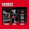 Milwaukee 2840-20 M18 FUEL 18-Volt Lithium-Ion Brushless Cordless 2 Gal. Electric Compact Quiet Compressor (Tool-Only)