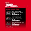 Milwaukee 2840-20 M18 FUEL 18-Volt Lithium-Ion Brushless Cordless 2 Gal. Electric Compact Quiet Compressor (Tool-Only)