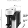 Nespresso Vertuo Lattissima Coffee & Espresso Maker by De'Longhi, Matte White and Glossy