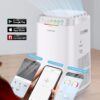 Nuwave OxyPure ZERO Air Purifier with Washable and Reusable Bio Guard Tech Air Filter, Large Room Up to 2002 Ft², Air Quality Monitor, 0.1 Microns, 100% Capture Irritants like Smoke, Dust, Pollen
