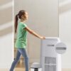 Nuwave OxyPure ZERO Air Purifier with Washable and Reusable Bio Guard Tech Air Filter, Large Room Up to 2002 Ft², Air Quality Monitor, 0.1 Microns, 100% Capture Irritants like Smoke, Dust, Pollen