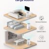 Nuwave OxyPure ZERO Air Purifier with Washable and Reusable Bio Guard Tech Air Filter, Large Room Up to 2002 Ft², Air Quality Monitor, 0.1 Microns, 100% Capture Irritants like Smoke, Dust, Pollen