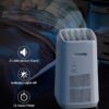 Nuwave OxyPure ZERO Air Purifier with Washable and Reusable Bio Guard Tech Air Filter, Large Room Up to 2002 Ft², Air Quality Monitor, 0.1 Microns, 100% Capture Irritants like Smoke, Dust, Pollen