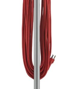 Oreck Commercial Orbiter Hard Floor Cleaner Machine, Multi-Purpose Floor Cleaning, Random Orbital Drive, Wide Cleaning Path, 50-Foot Long Cord, ORB550MC, Gray/Red